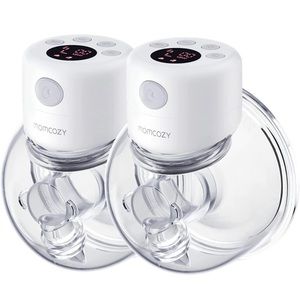 Momcozy Wearable Breast Pump, S12 Double Hands Free, LCD Display, 24mm F…
